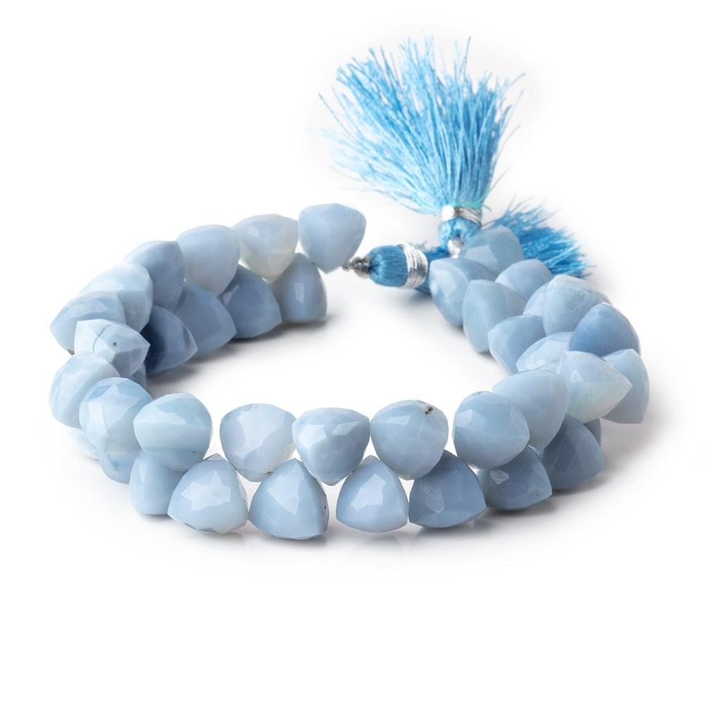 9.5mm Owyhee Denim Opal Faceted Trillion Beads 8.5 inch 43 pieces