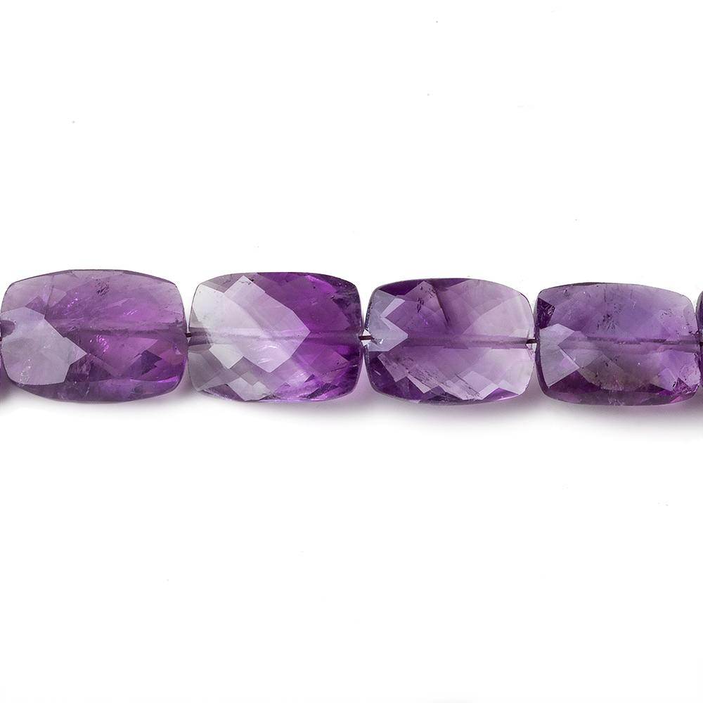 9x7-12x9mm Amethyst faceted Rectangle Beads 15.5 inches 36 beads