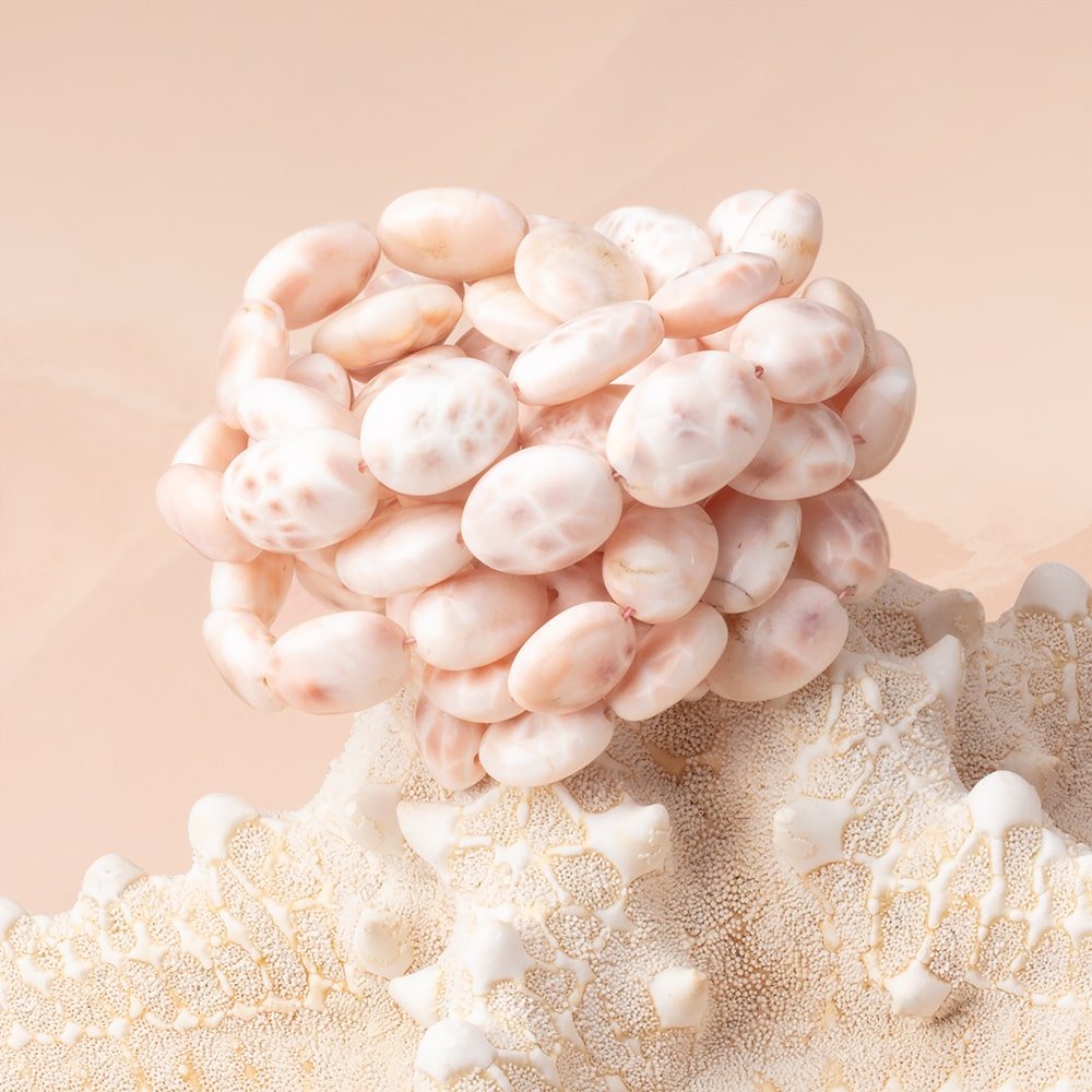 9x7-16x11mm Natrolite Plain Oval Beads 14 inch 27 pieces