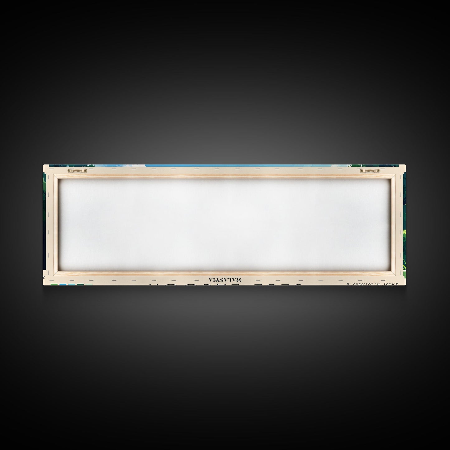 Blue Lagoon, Malasyia Panoramic Print, Vacation Gift, Malasyia Wall Art, Vacation Wall Art, Vacatation Memories, Beach Decor, Beach Or Lakehouse Art