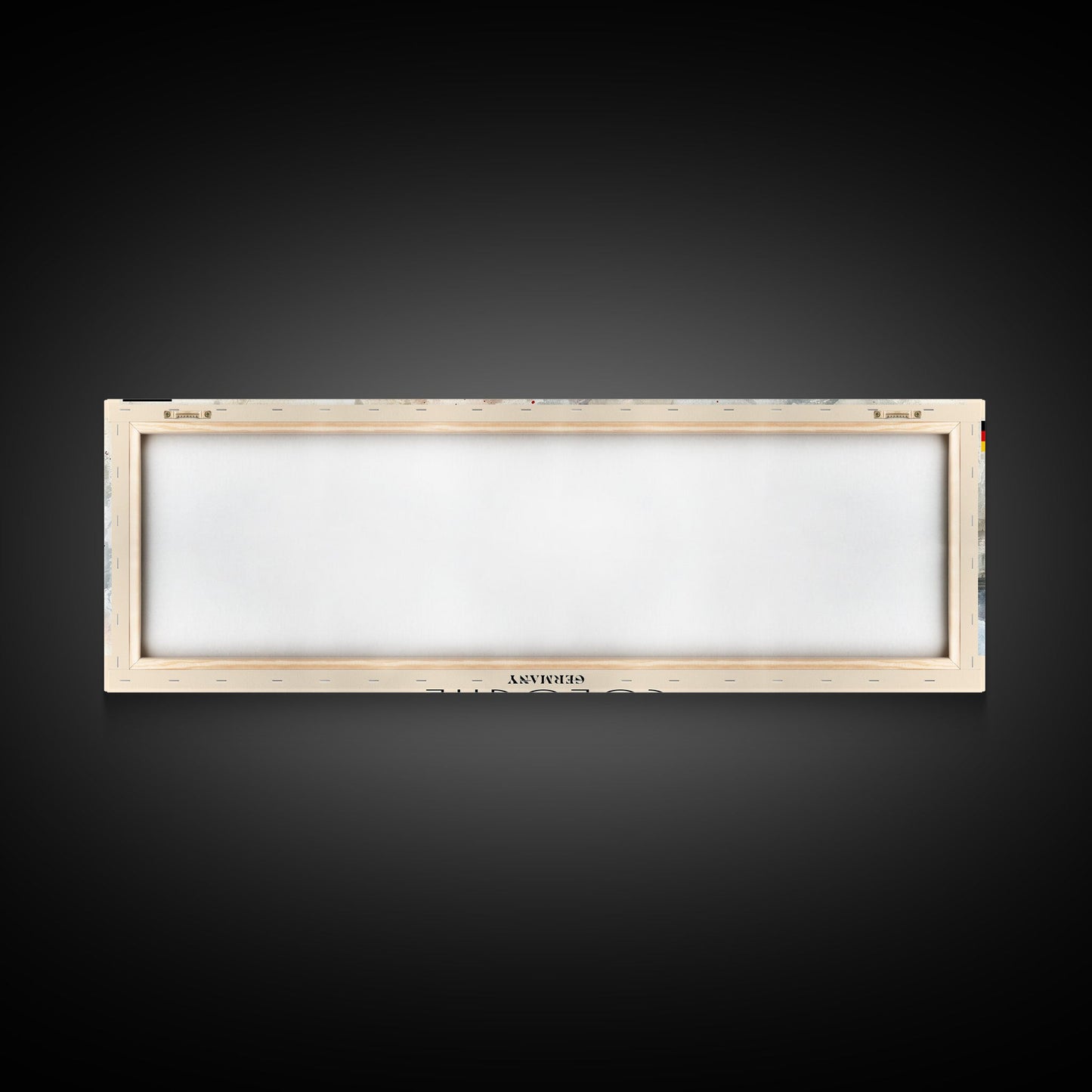 Cologne Germany Panoramic Travel Poster, Framed Canvas Print or Metal Wall Art, Travel Art, Home Decor, Panoramic Painting, Midcentury Art