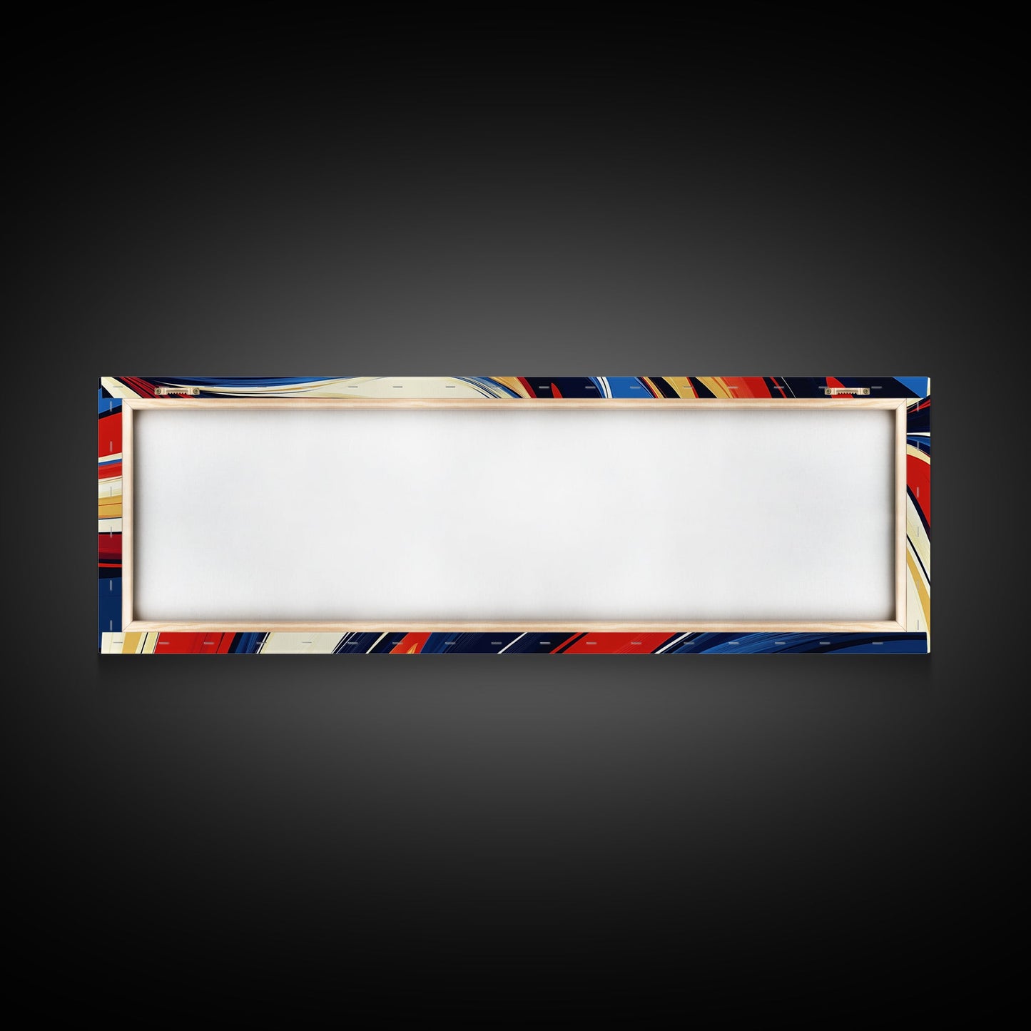 The Spiral - Framed Canvas Print - Midcentury Modern Home Decor