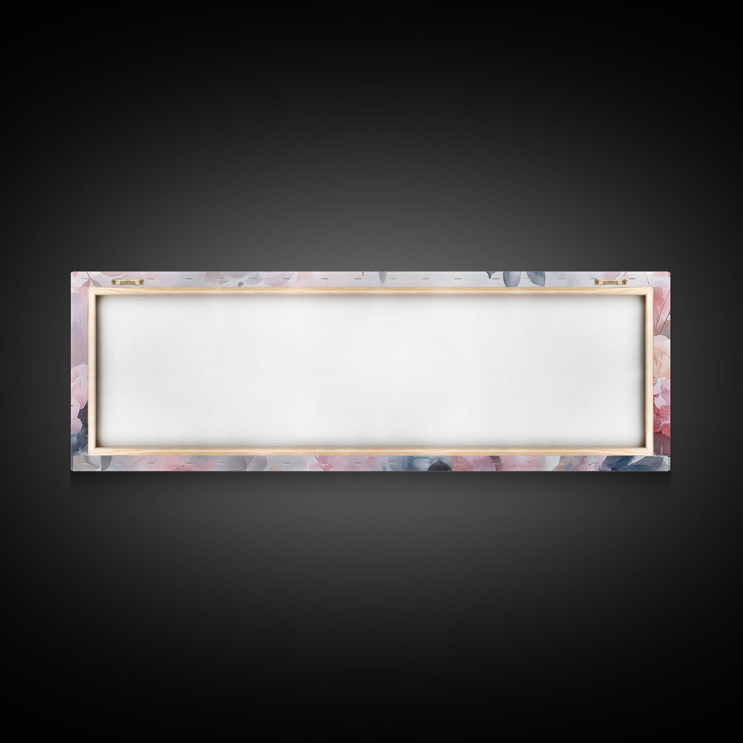 Floral Bloom Canvas Print, Rose Painting with Soft Pastel Tones, Romantic Botanical Prints for Bedroom or Guest Room Decor