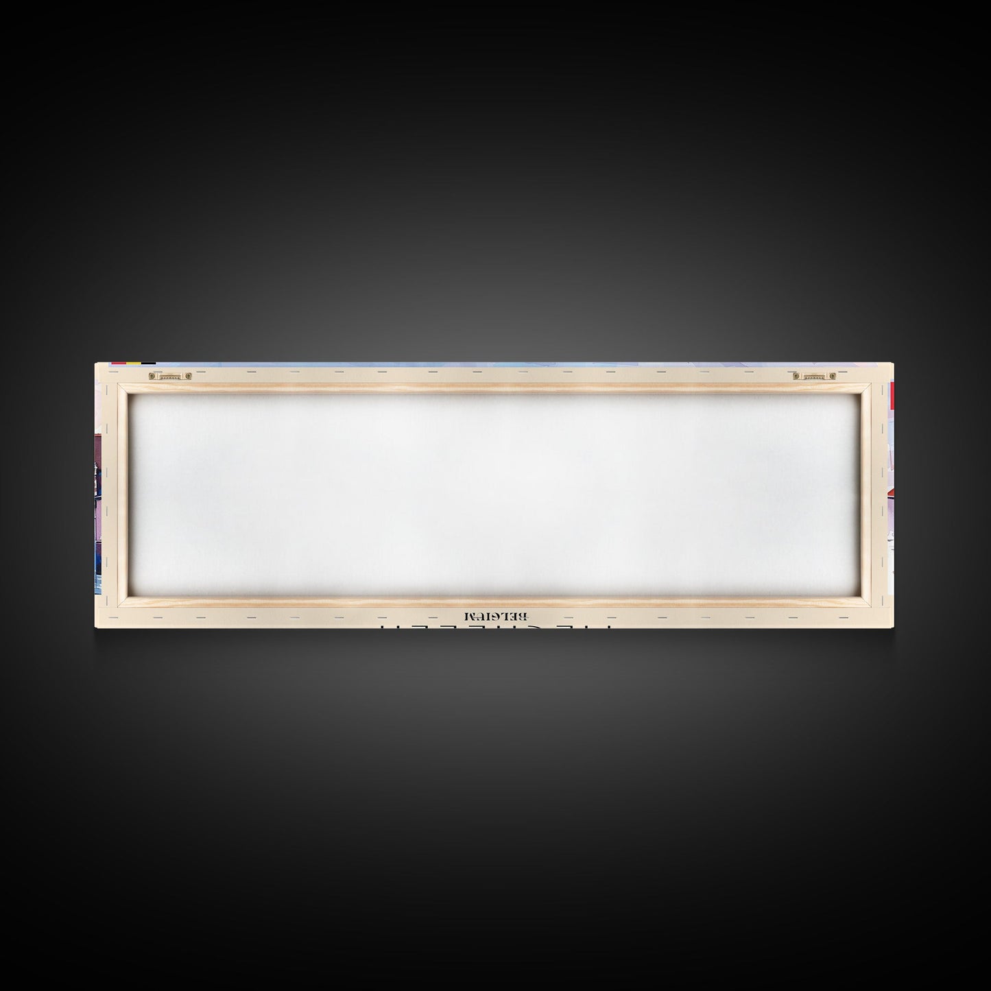 Mechelen Belgium Panoramic Travel Poster, Framed Canvas Print or Metal Wall Art, Travel Art, Home Decor, Panoramic Painting, Midcentury Art