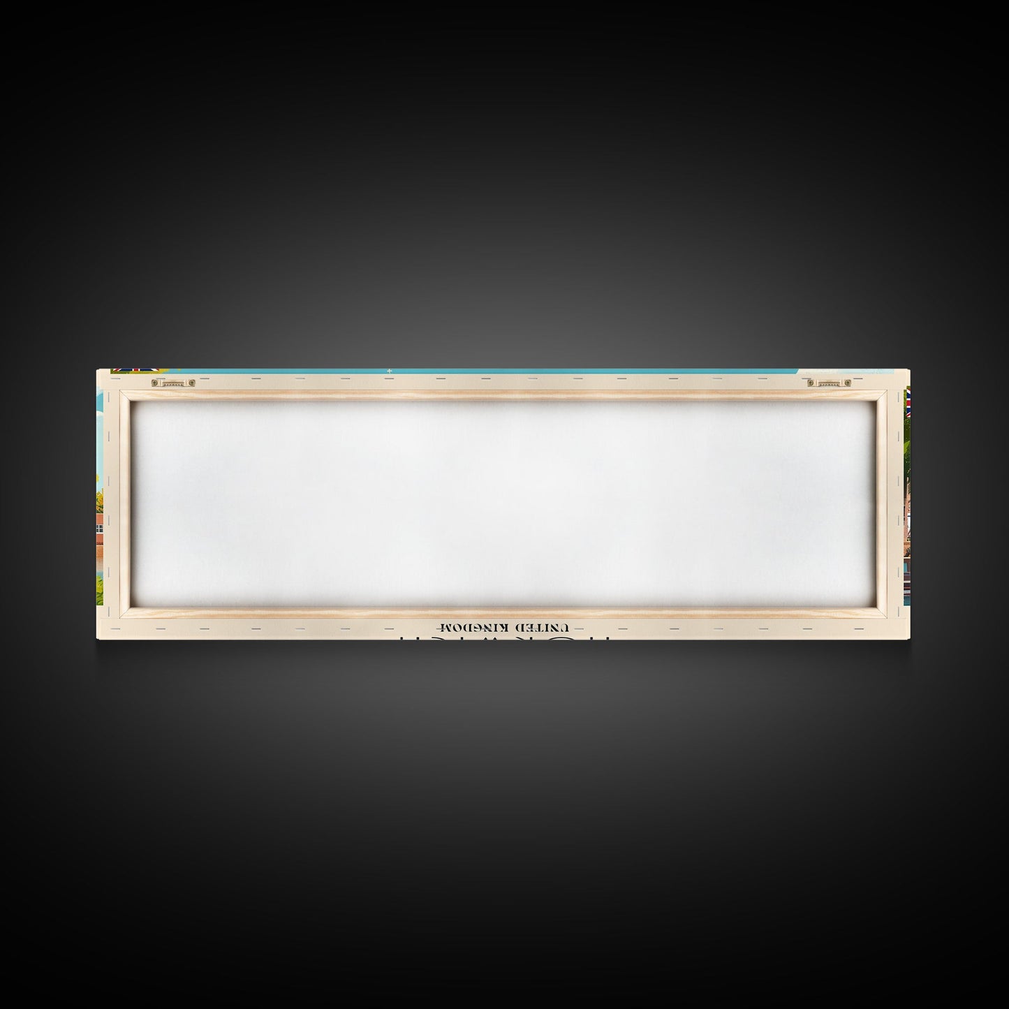 Norwich United Kingdom Panoramic Travel Poster, Framed Canvas Print or Metal Wall Art, Travel Art, Home Decor, Panoramic Painting, Midcentury Art