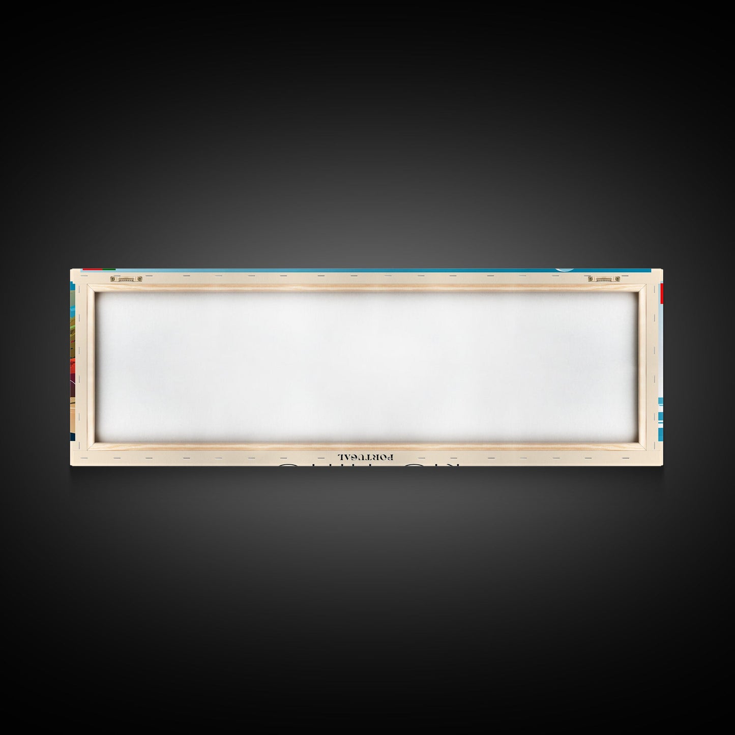 Rio Tinto Panoramic Travel Poster, Framed Canvas Print or Metal Wall Art, Travel Art, Home Decor, Panoramic Painting, Midcentury Art