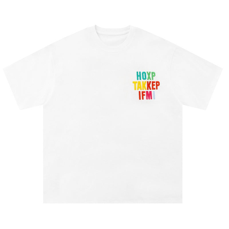 Short Sleeve T-Shirt Men's Summer Casual  Sleeve Couple