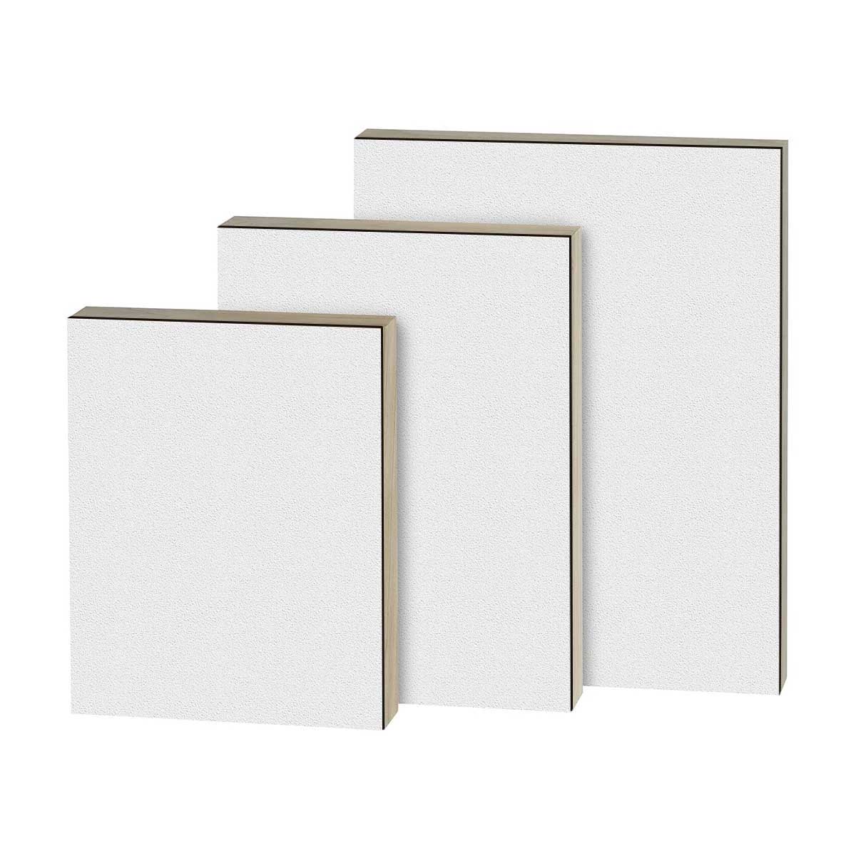 Trekell Gesso Primed Hardboard Panel - 7/8" Traditional Profile for Painting