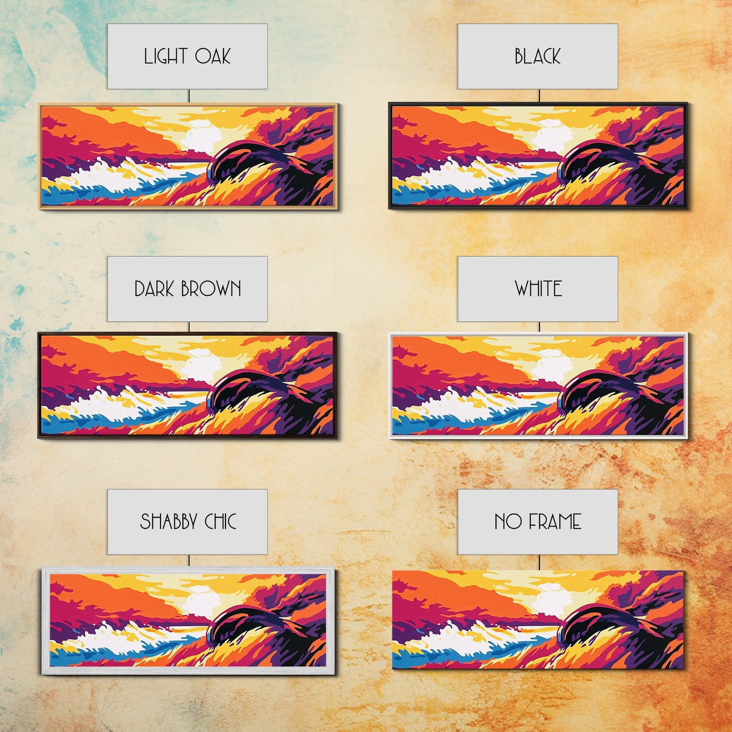 Lake Sunset, Dramatic Sky, Canvas Print, Nature Lover Wall Art, Vibrant Home Decor, Warm Color Palette, Boho Landscape Print