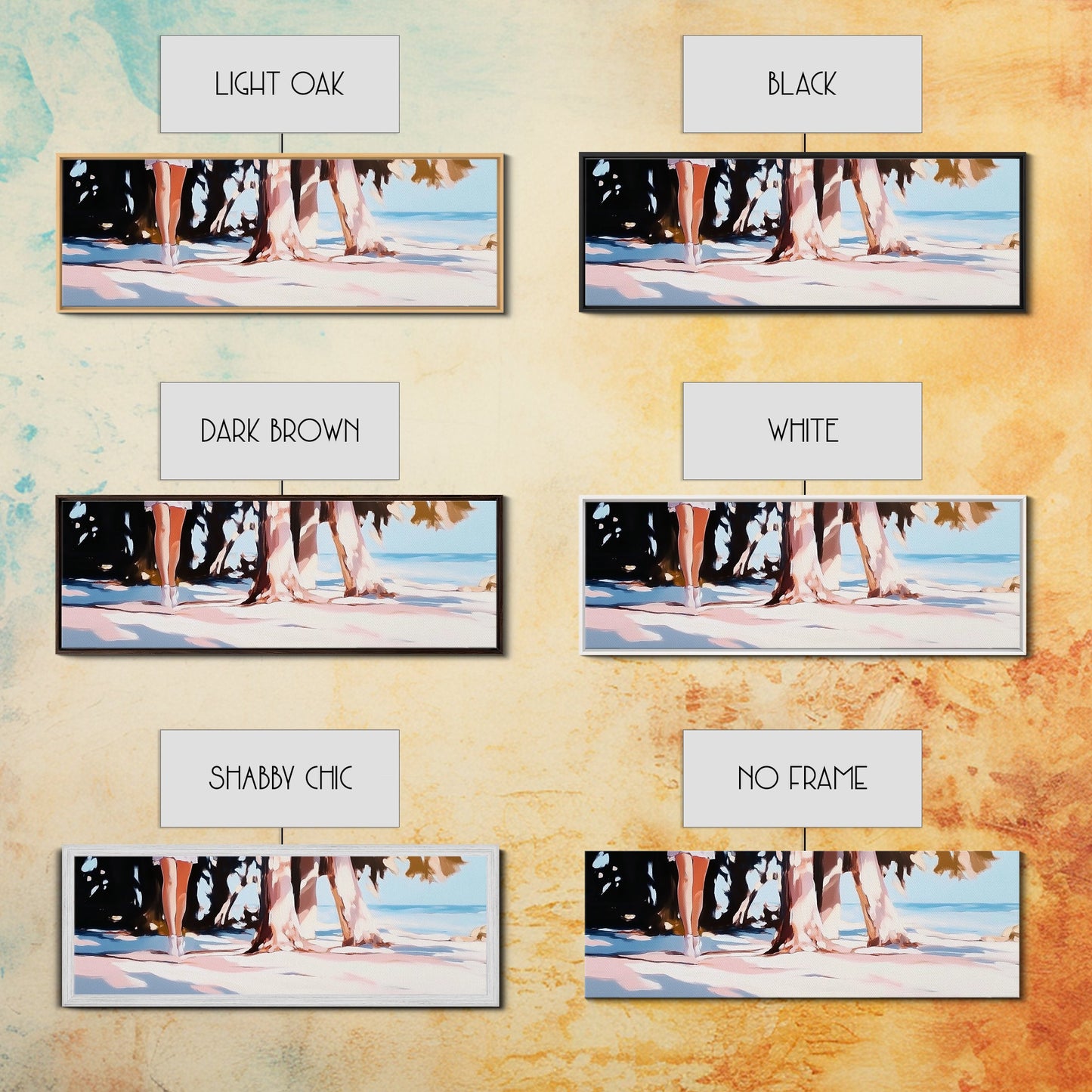 Palm Shadows, Beach Escape, Relaxing Shoreline, Summer Coastal, Canvas Print, Boho Aesthetic, Living Room Wall Art, Modern Tropical Decor