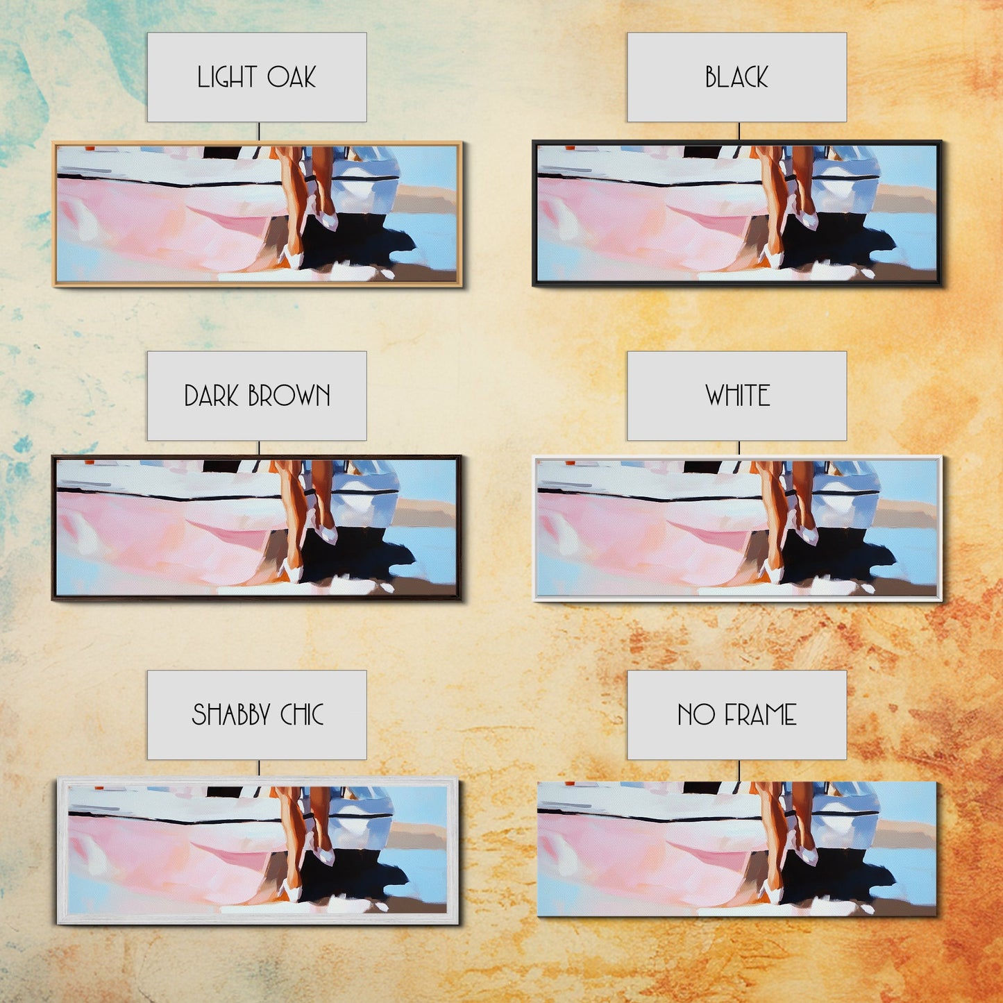 Spiegelung eines Segelboots, Nautische Kunst, Hafenlandschaft, Gerahmter Leinwanddruck, Minimalistische Küstendekoration, Ozeangemälde, Wanddekoration fürs Wohnzimmer