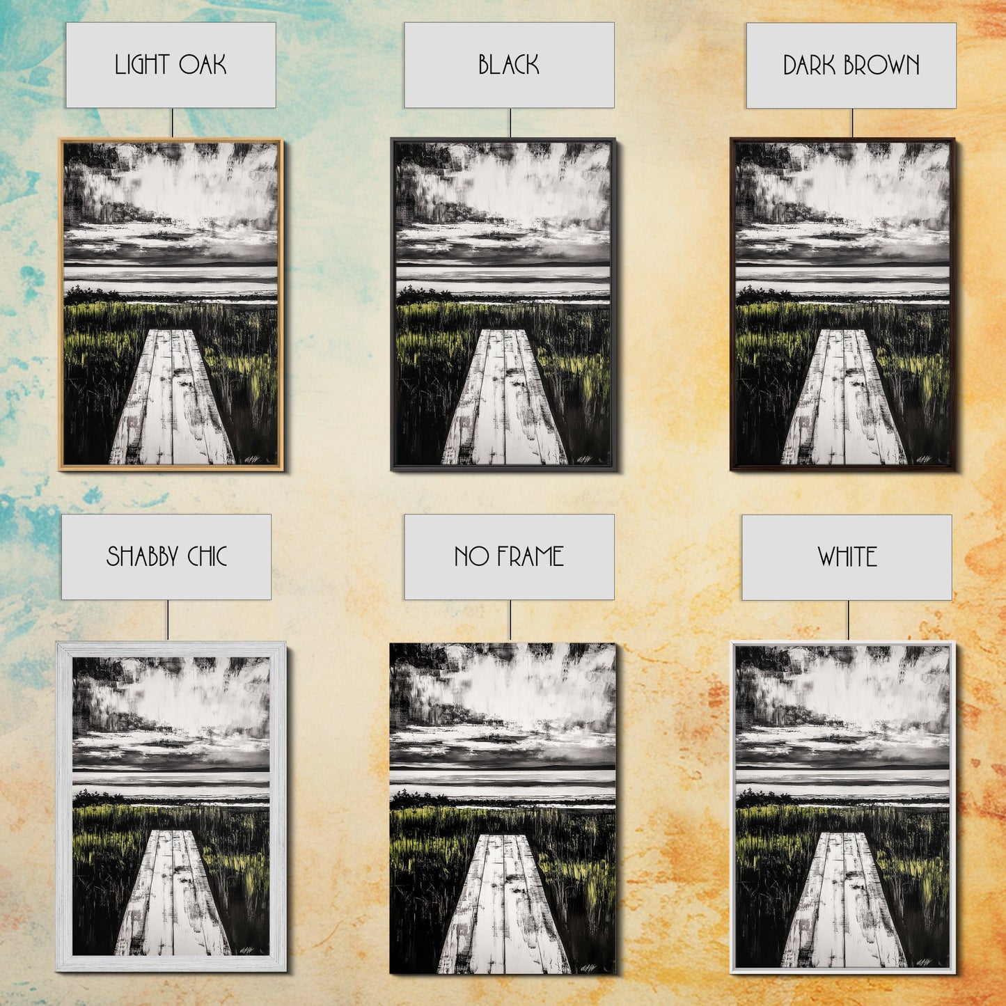 Pathway Beach Scene, Serene Coastal Art, Black and White Landscape, Modern Wall Decor, Relaxing Nature Framed Canvas Print, Office Art