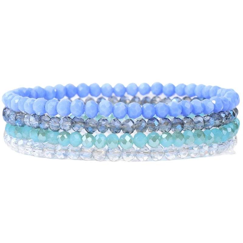 Vibranting Beaded Bracelet Set for Trendy Women Fashion