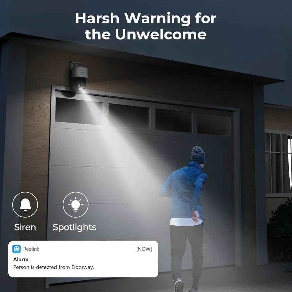 Reolink TrackMix Series Poe & WiFi Camera 4K Auto Tracking