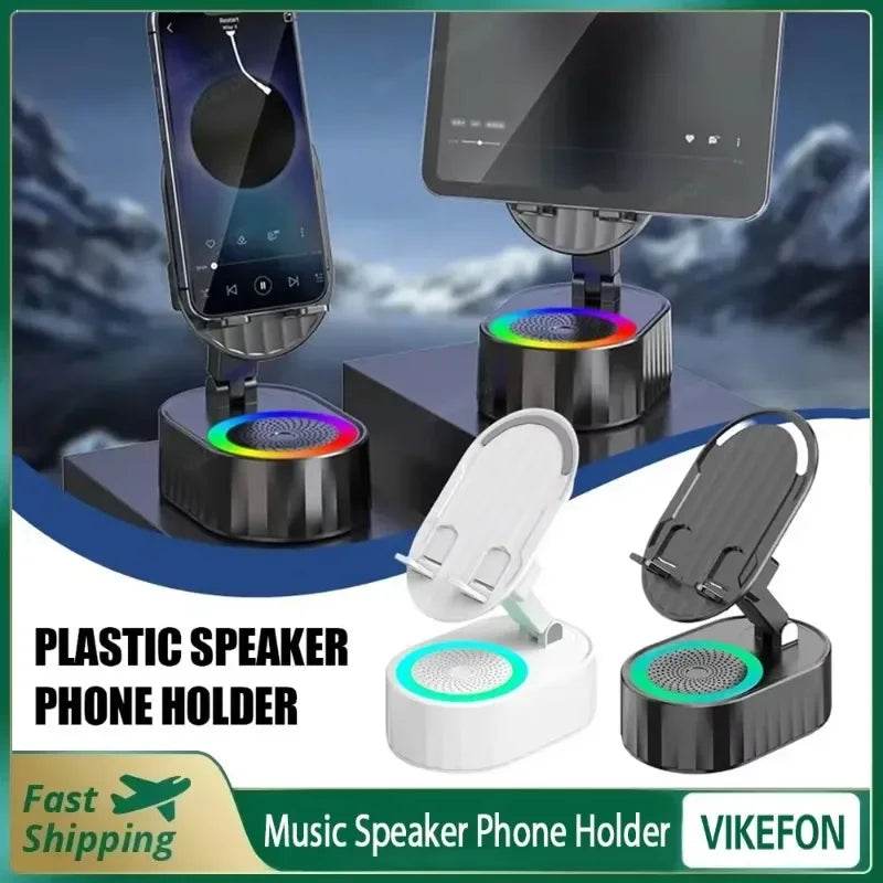 Mobile Cell Phone Stand Holder With Bluetooth Speaker HD