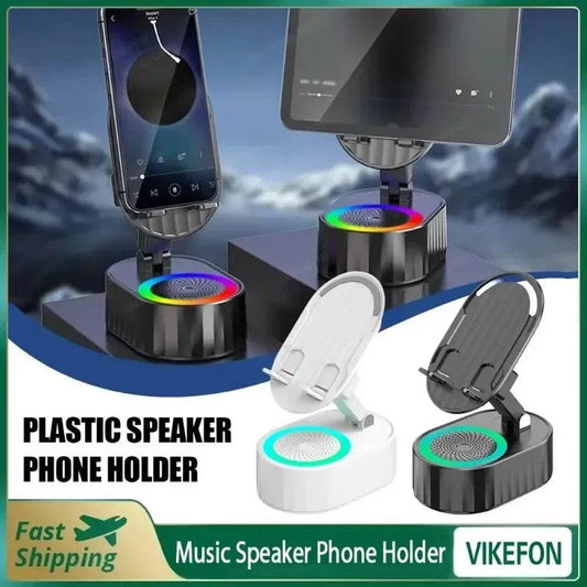 Mobile Cell Phone Stand Holder With Bluetooth Speaker HD