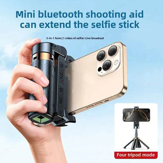 Super Mini Selfie Stick Bluetooth Remote Phone Holder Aid