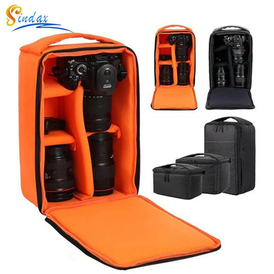 Shockproof DSLR Camera Bag with Waterproof Liner Protection