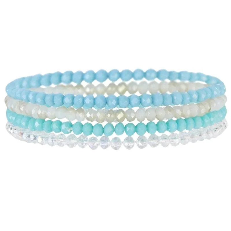 Vibranting Beaded Bracelet Set for Trendy Women Fashion