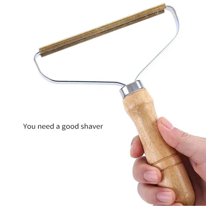 Portable Lint Remover Brush for Pet Hair and Fuzz Cleaning