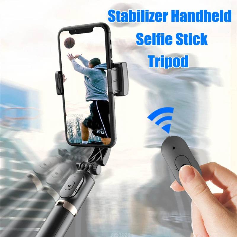 FGCLSY 2024 Gimbal Stabilizer Selfie Stick Tripod Monopod