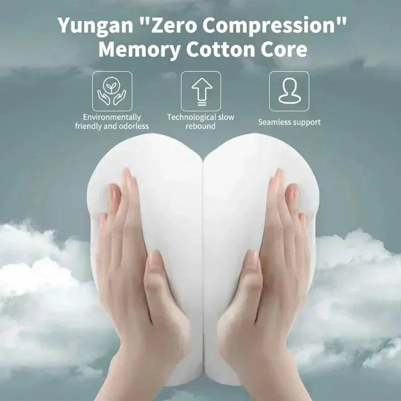 Memory Foam Lumbar Back Cushion for Pain Relief Support