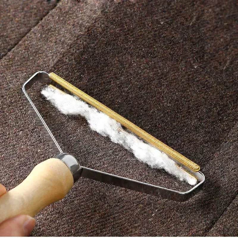 Portable Lint Remover Brush for Pet Hair and Fuzz Cleaning
