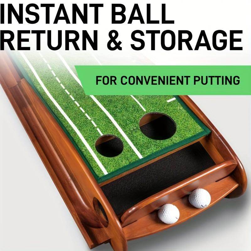 Indoor Golf Putting Mat for Home Training and Skill Improvement