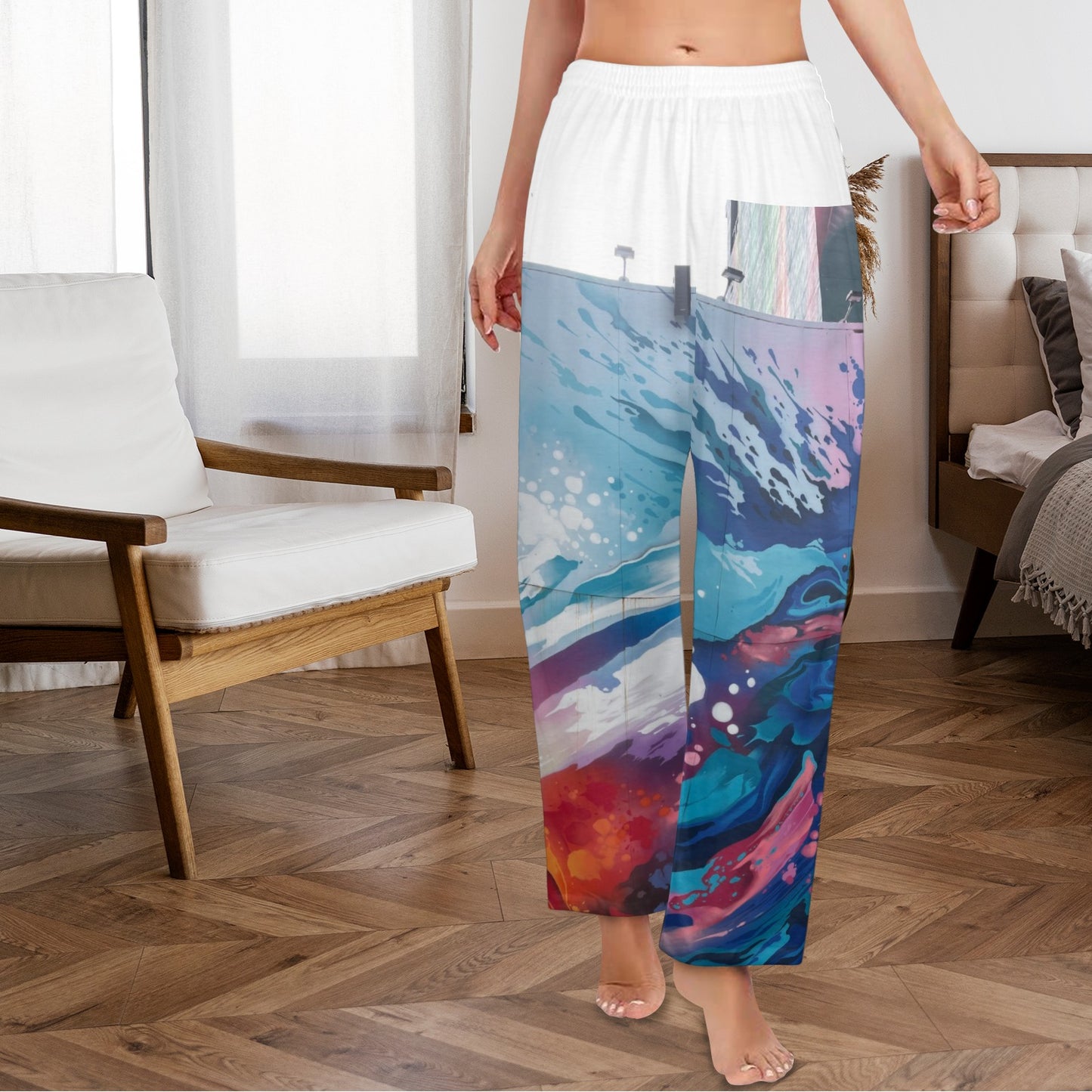 Estalios Women's Pajama Trousers in Soft Polyester for Comfortable Relaxation