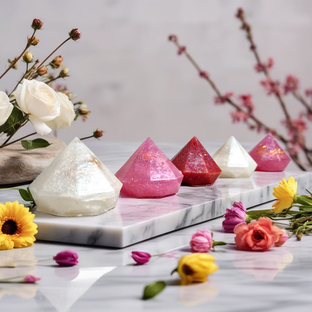 Garnet Gem Soap with Hidden Silver Ring-4