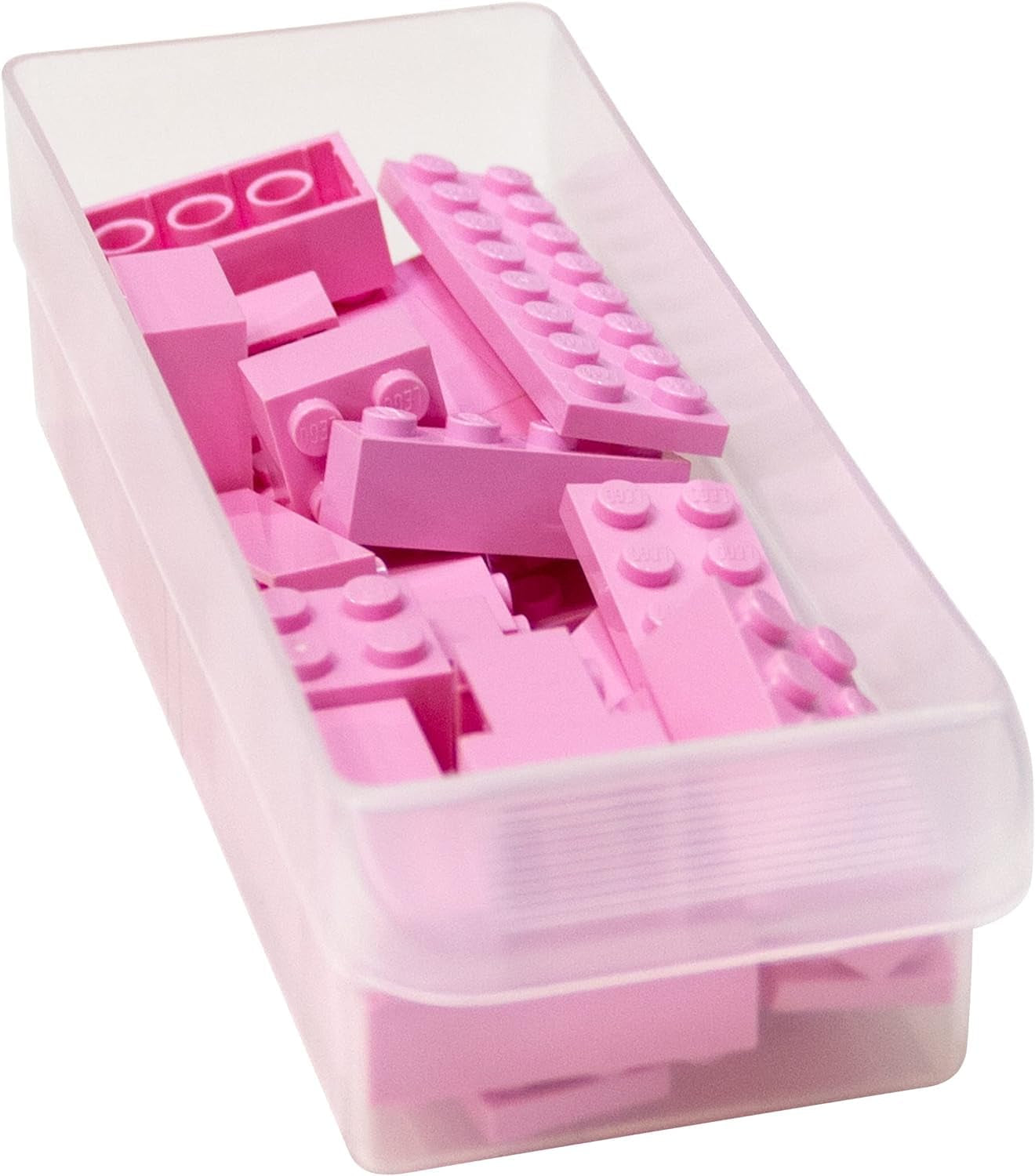 64-Drawer Plastic Drawer Storage Cabinet for Garage Organization, Bead Organizer, Building Bricks Storage, Teacher Toolbox, Makeup Organizer, 20-Inch W X 6-Inch D X 16-Inch H, 10164 Black