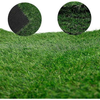 3FT X 33FT (99 Square FT) Artificial Grass Deluxe Synthetic Thick Lawn Pet Turf for Garden Backyard Patio Balcony Indoor/Outdoor