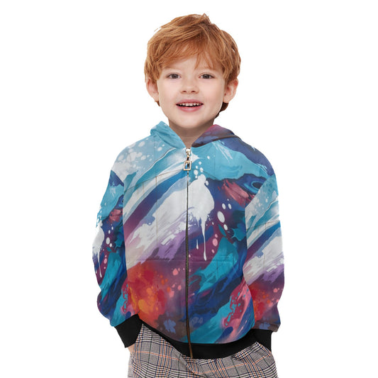 Little Boys' Zip Up Hoodie (H58)