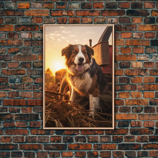 Bernese Mountain Dog Wall Print, Dog Wall Art, Farmhouse Wall Art, Wall Art, Framed Wall Art, Framed Canvas. Wall Print, Wall Canvas