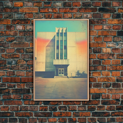 Architecture  Art, Architecture Print, Urban Art, Fine Art Print, Minimalist Art, Canvas Print, Wall Hanging Portrait Art, Office Wall Decor