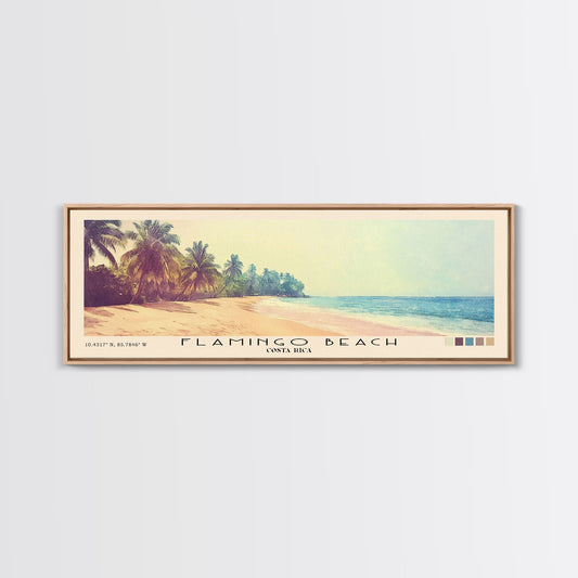 Flamingo Beach, Costa Rica Watercolor Print, Vacation Gift, Costa Rica Wall Art, Vacation Wall Art, Vacatation Memories, Beach Decor, Beach Or Lakehouse Art
