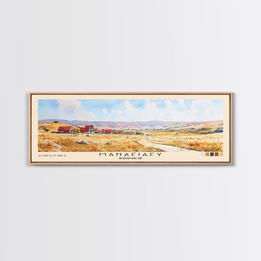 Manafiafy, Madagascar Watercolor Print, Vacation Gift, Madagascar Wall Art, Vacation Wall Art, Vacatation Memories, Beach Decor, Beach Or Lakehouse Art