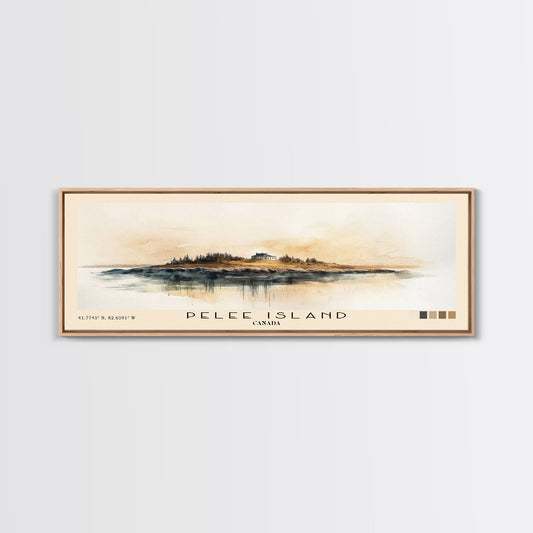 Pelee Island, Canada Watercolor Print, Vacation Gift, Canada Wall Art, Vacation Wall Art, Vacatation Memories, Beach Decor, Beach Or Lakehouse Art