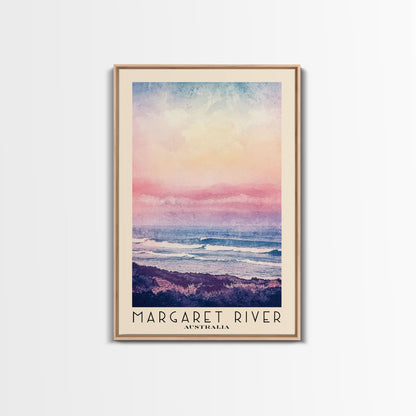 Margaret River, Australia Watercolor Beach Print, Vacation Gift, Australia Wall Art, Beach Painting, Beach Decor, Beach Painting