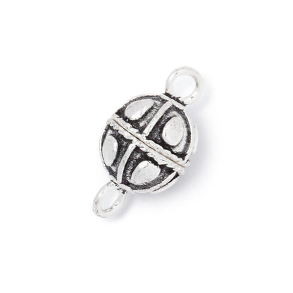 10mm Plain Pear Design Magnetic Clasp 1 piece