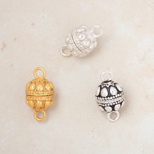 10mm Plain Tear Drop Design Magnetic Clasp 1 piece