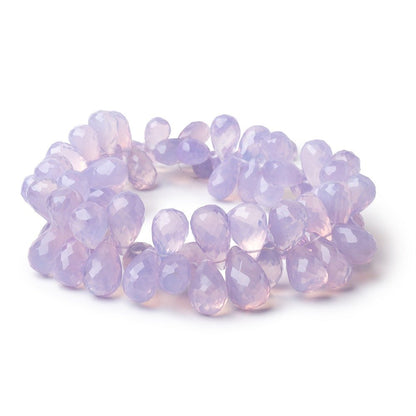 10x5-15x10mm Lavender Quartz Faceted Tear Drops 9 inch 70 pieces AAA