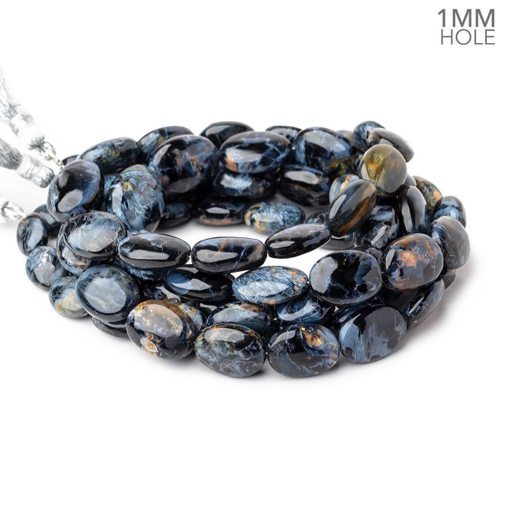 13x9-19x14mm Pietersite Plain Oval Beads 16 inch 25 pieces AAA