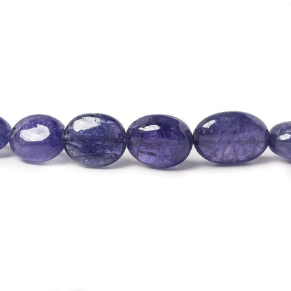 10x8-13x10mm Tanzanite plain nugget beads 17 inch 39 pieces AA Grade