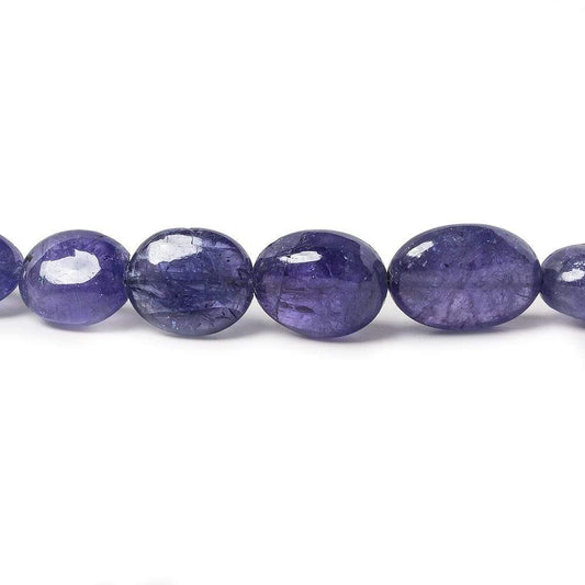 10x8-13x10mm Tanzanite plain nugget beads 17 inch 39 pieces AA Grade