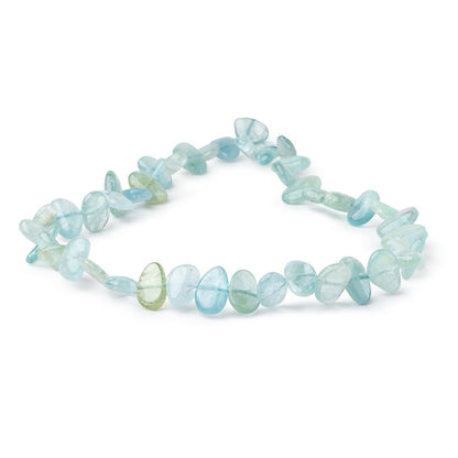 10x8-13x9mm Multi Color Beryl Plain Nugget Beads 16 inch 45 pieces