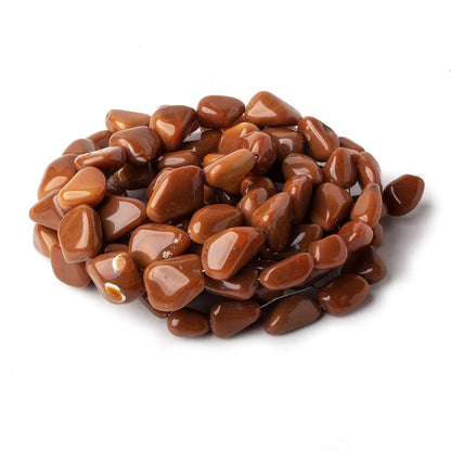 10x8-14x11mm Mexican Brown Fire Opal plain nugget beads 18 inch 32 pieces