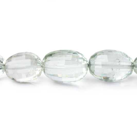 10x8-16.5x13mm Prasiolite Faceted Oval Beads 18 inch 38 pieces