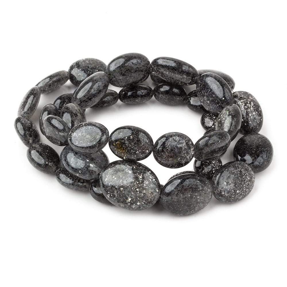 10x9-19x14mm Celestial Quartz full bodied plain nuggets 19 inch 39 beads AA