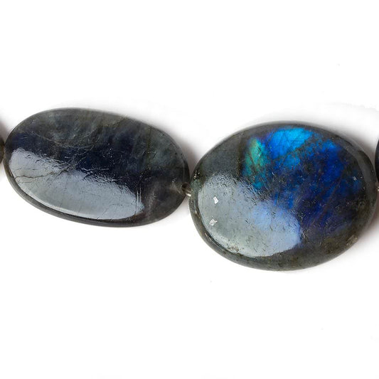 10x9-27x21mm Labradorite plain nuggets 18 inch 25 beads